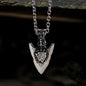 Valknut And Vegvisir Stainless Steel Viking Pendant