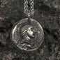Greek Apollo Brass Coin Pendant