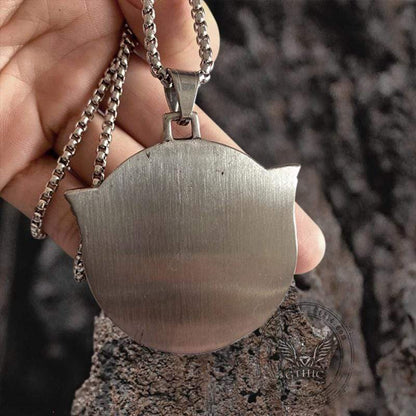 Warrior Odin Stainless Steel Viking Pendant