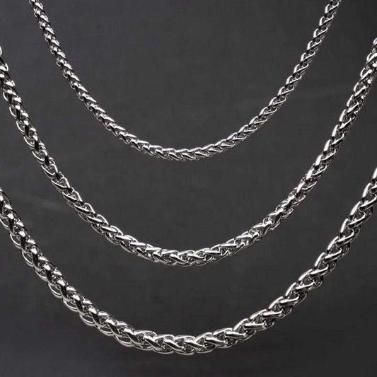 Wheat Ear Stainless Steel Chain