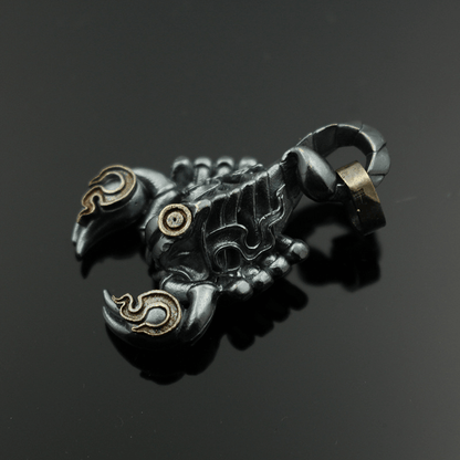 Blazing Scorpion Copper Animal Pendant