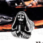 Skeleton 316L Stainless Steel Skull Ring