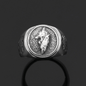 Retro Celtic Wolf Stainless Steel Viking Ring