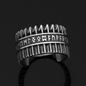 Rune Stainless Steel Viking Ring