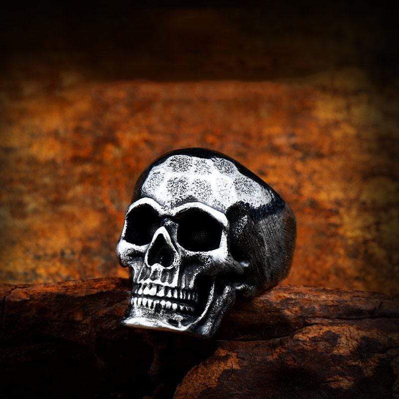 Soul Leader Stainless Steel Skull Ring