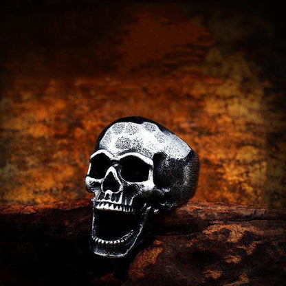 Soul Leader Stainless Steel Skull Ring