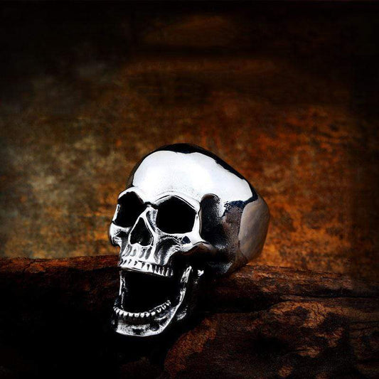 Soul Leader Stainless Steel Skull Ring