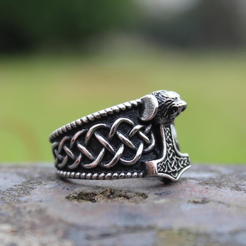 Celtic Knot Nordic Viking Ring