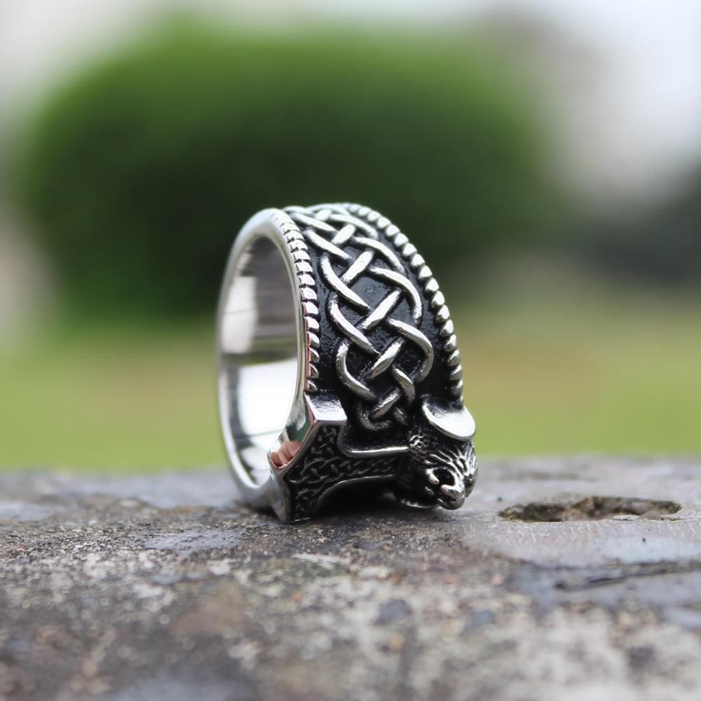 Celtic Knot Nordic Viking Ring