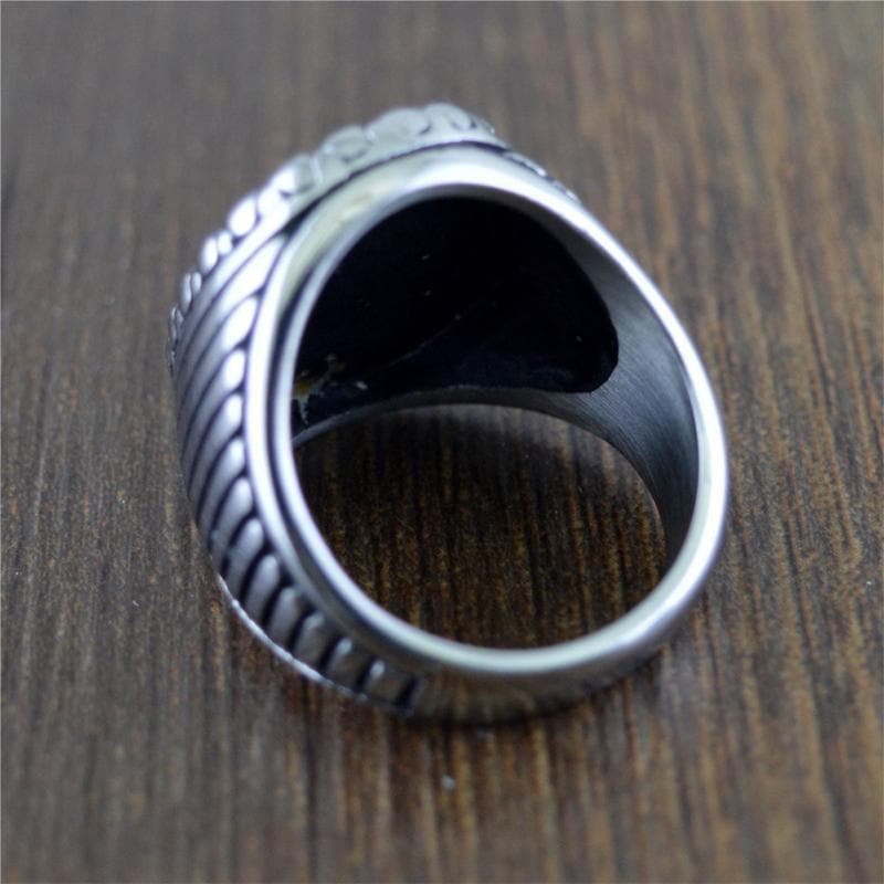 Crown Stainless Steel Ring