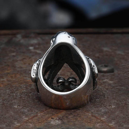 Octopus Skull Stainless Steel Animal Ring