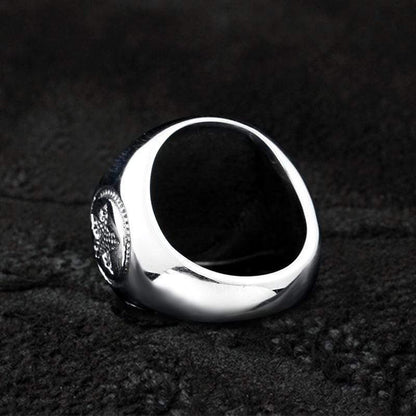Pentagram Stainless Steel Ring