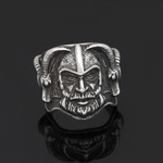 Sheep Head Odin Stainless Steel Viking Ring
