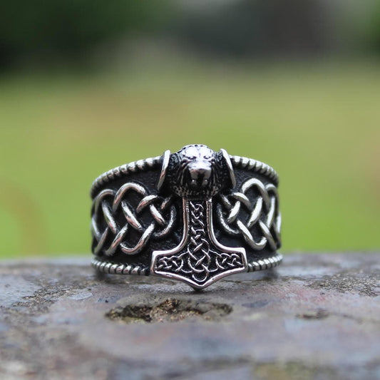 Celtic Knot Nordic Viking Ring