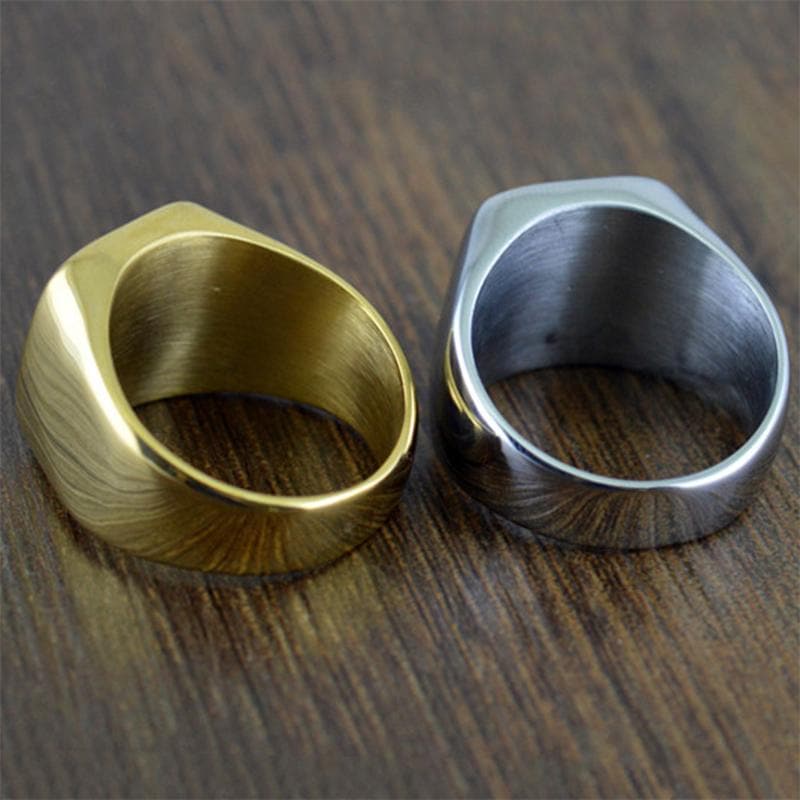 Skull 316L Stainless Steel Masonic Ring