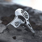 Raven Beak Stainless Steel Viking Ring