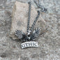 Gthic Logo Design Stainless Steel Pendant