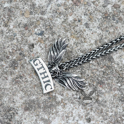 Gthic Logo Design Stainless Steel Pendant