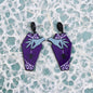 Halloween Coffin Acrylic Dangle Earrings