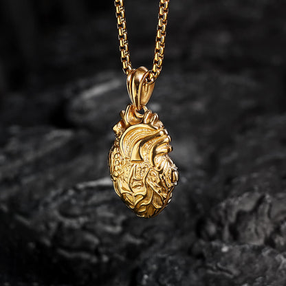 Heart Stainless Steel Open Necklace