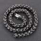 Heavy Skull Link Chain Stainless Steel Necklace