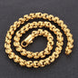 Heavy Skull Link Chain Stainless Steel Necklace