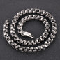 Heavy Skull Link Chain Stainless Steel Necklace