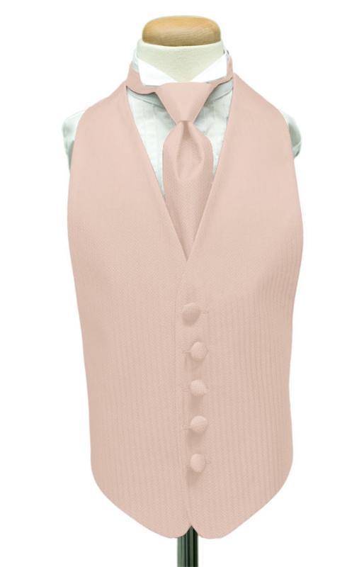 Herringbone Kids Tuxedo Vest
