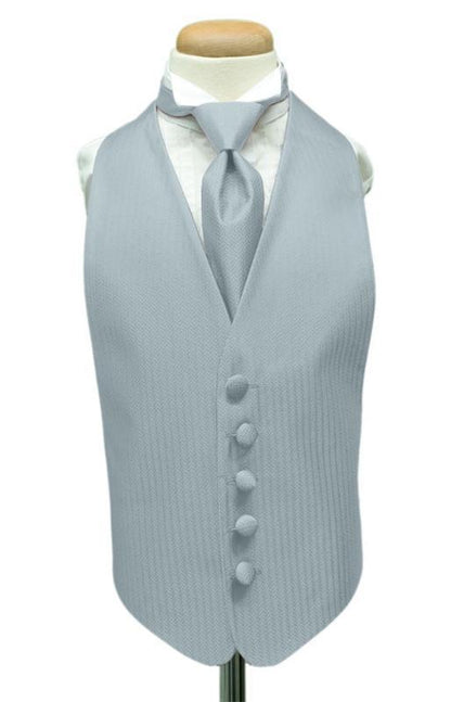 Herringbone Kids Tuxedo Vest