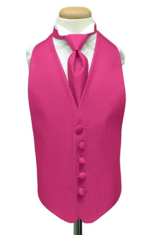 Herringbone Kids Tuxedo Vest 2