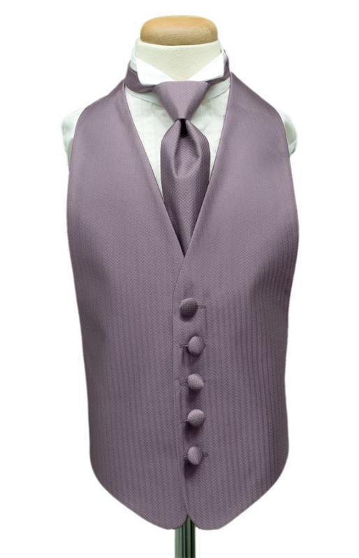 Herringbone Kids Tuxedo Vest 2