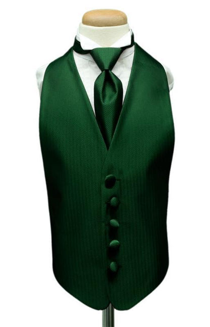Herringbone Kids Tuxedo Vest 2