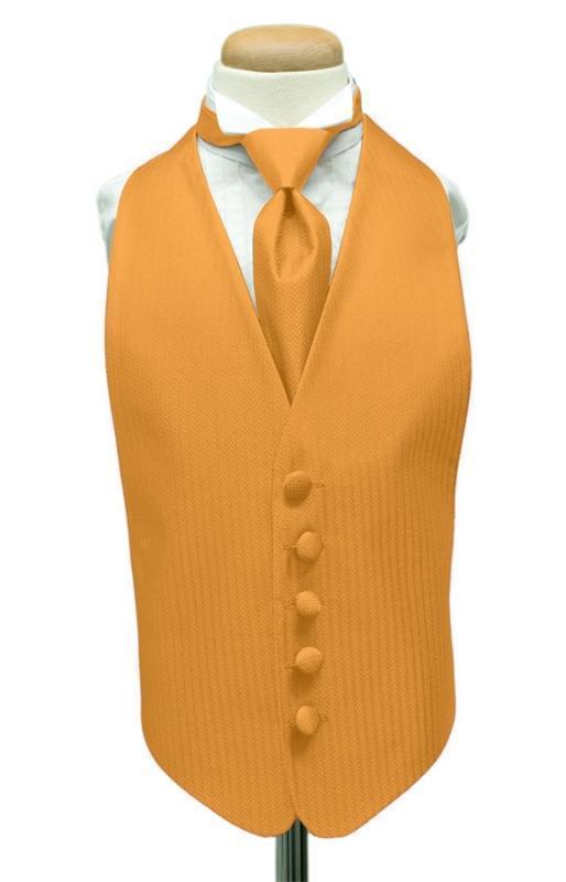Herringbone Kids Tuxedo Vest 2