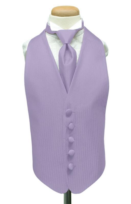 Herringbone Kids Tuxedo Vest 2