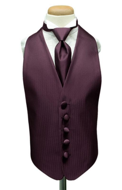 Herringbone Kids Tuxedo Vest 2