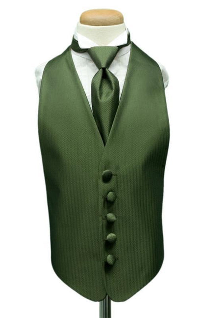 Herringbone Kids Tuxedo Vest 2