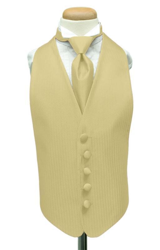 Herringbone Kids Tuxedo Vest 2