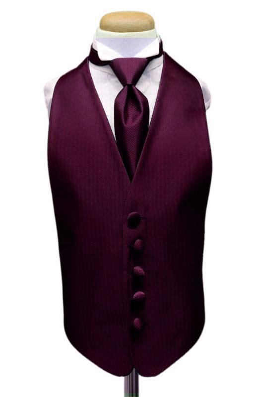 Herringbone Kids Tuxedo Vest 2