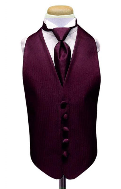 Herringbone Kids Tuxedo Vest 2