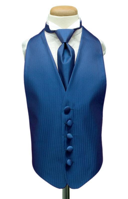 Herringbone Kids Tuxedo Vest 2
