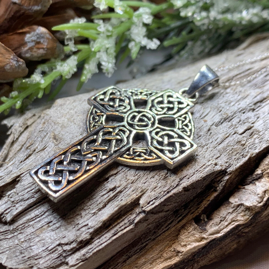 Traditional Celtic Cross Necklace