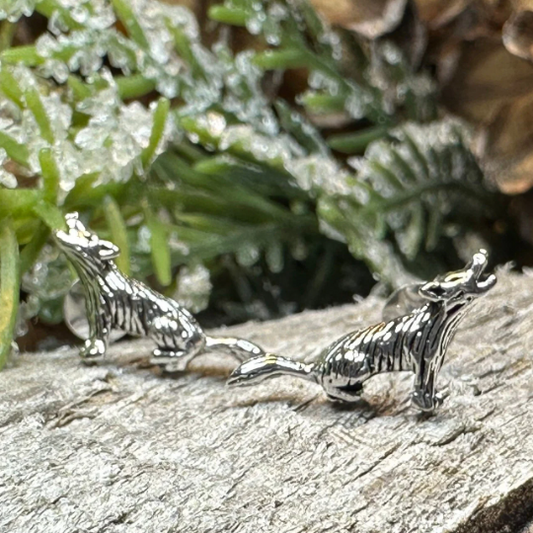 Howling Wolf Earrings