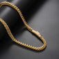 Hip Hop Franco Chain Stainless Steel Necklace