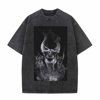 Horror Ghost Skull Gothic T-shirt