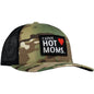 I Love Hot Mom's Patch Snapback Hat