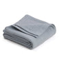 Homvare Full/Queen Super Soft  Cotton Basket Weave Blanket/Throw 90" x 90"