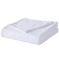 Homvare Full/Queen Super Soft  Cotton Basket Weave Blanket/Throw 90" x 90"