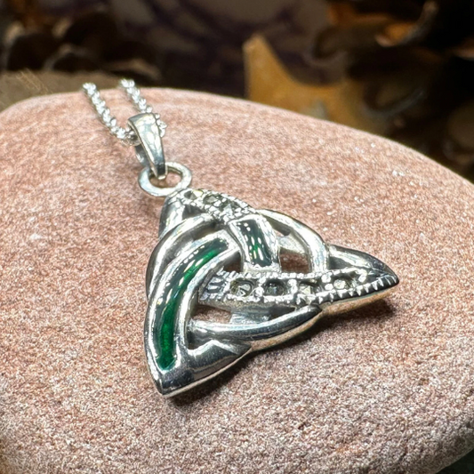 Aria Trinity Knot Necklace