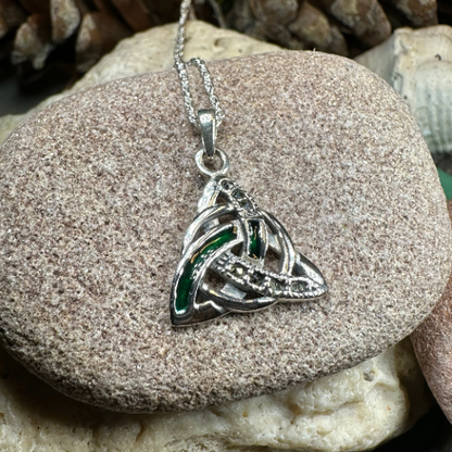 Aria Trinity Knot Necklace