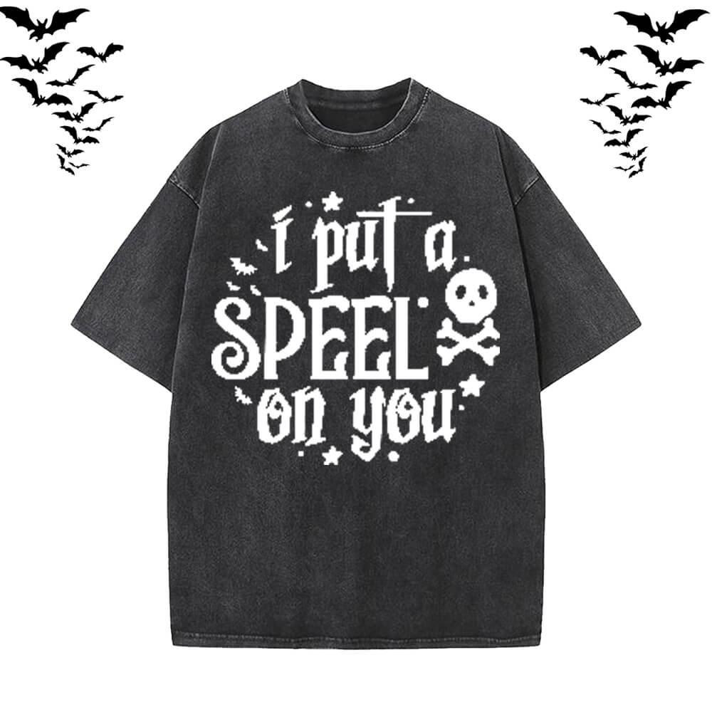 I Put A Speel On You Vintage Washed T-shirt
